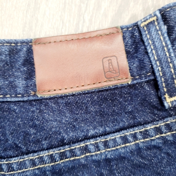 Lands' End Original Fit Traditional Waist Boot Leg Jeans - Picture 6 of 8